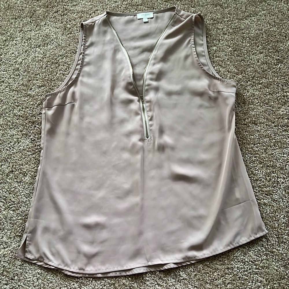 Umgee Women’s Zipper Tank